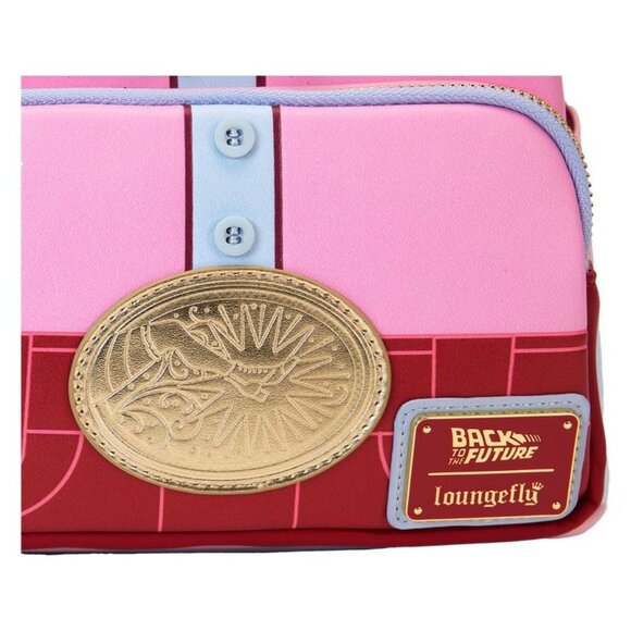 Loungefly Back To The Future 40th Anniversary Marty McFly Western Backpack NWT - Picture 6 of 12